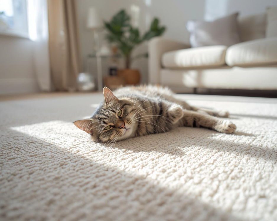 Pet stains carpet cleaning